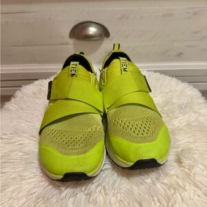 TEN Neon Yellow Women's Athletic Shoes